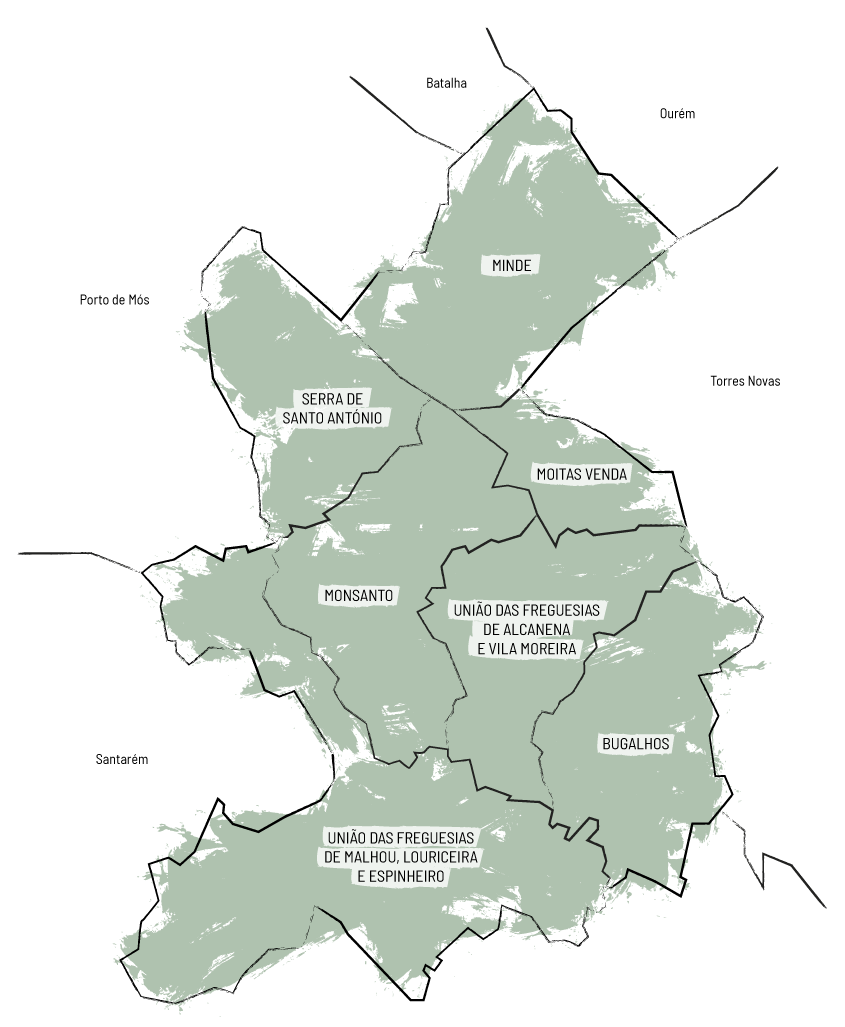 Mapa Freguesias